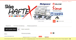 Desktop Screenshot of haftex.com